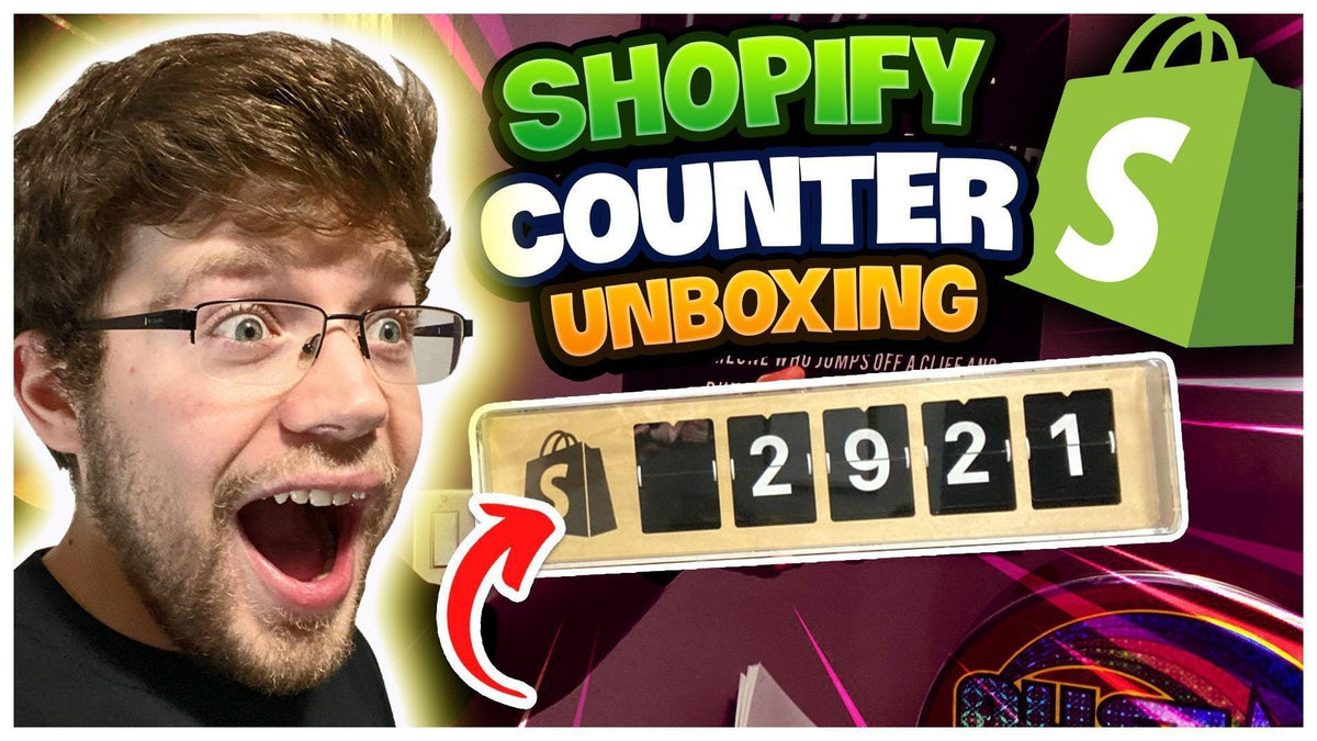 Unboxing Shopify's NEW Order Counter Smell My Thongs