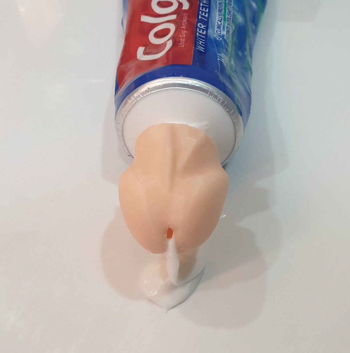 3D Printable Dick-Head Toothpaste Topper Cap STL File