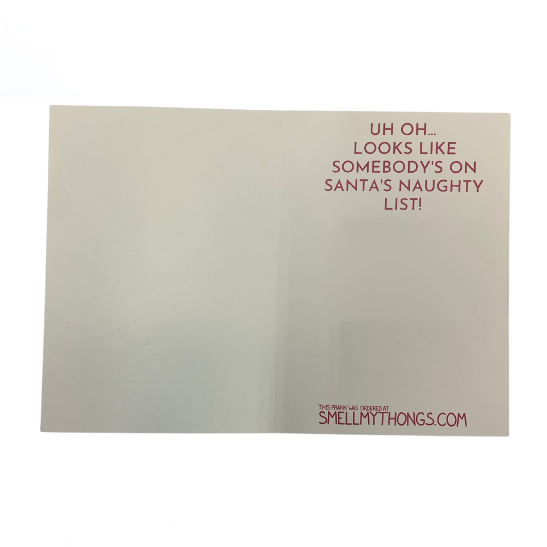 Somebody's On Santa's Naughty List