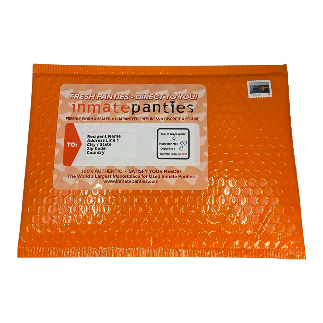 The Original Inmate Panties Prank Envelope