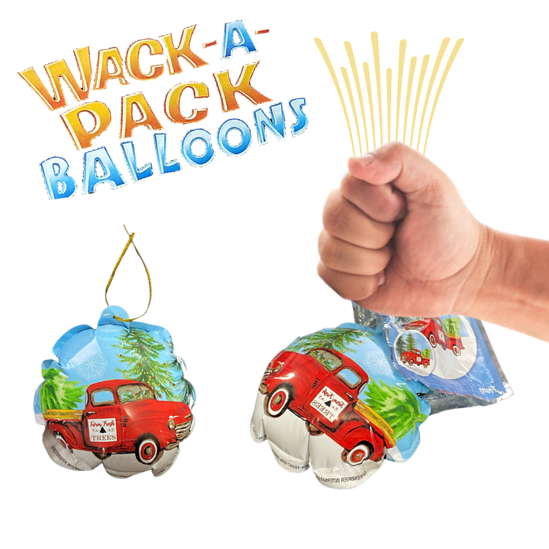 Wack-A-Pack Self-Inflating Balloon Ornament